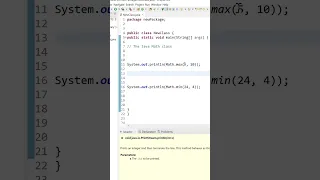 Java Math class