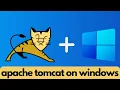 How to Install Apache Tomcat on Windows 10 Windows 11 2023 Tomcat 10