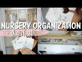 NURSERY ORGANIZATION IDEAS HACKS DIY BABY CLOSET UNDER 100 MAKEOVER