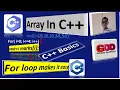 C Arrays Lesson 7 Print Array Elements Using For Loop Like a Pro