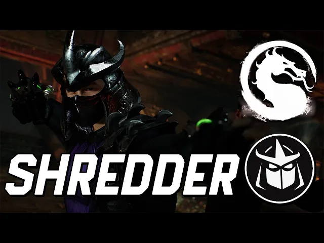 The Shredder DESTROYS Mortal Kombat 1! TMNT MK1 Skin Showcase