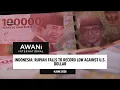 Rupiah currency falls to record low against U S dollar