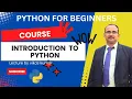 Introduction to Python Programming Python for Beginners Lecture By Vikas Kumar