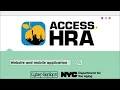 ACCESS HRA Website and App