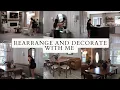 Decorate Rearrange With Me Small Home Updates Decor Shopping