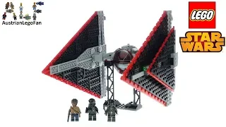 LEGO Star Wars 75272 Sith Tie Fighter - Lego Speed Build Review