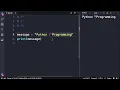 Python - Escape Sequences By Mosh Hamedani