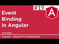 19 Event Binding in Angular