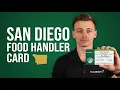 San Diego Food Handlers Card Online Training Test