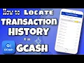 HOW TO SEE TRANSACTION HISTORY ON GCASH APP