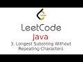 Longest Substring Without Repeating Characters - Leetcode 3