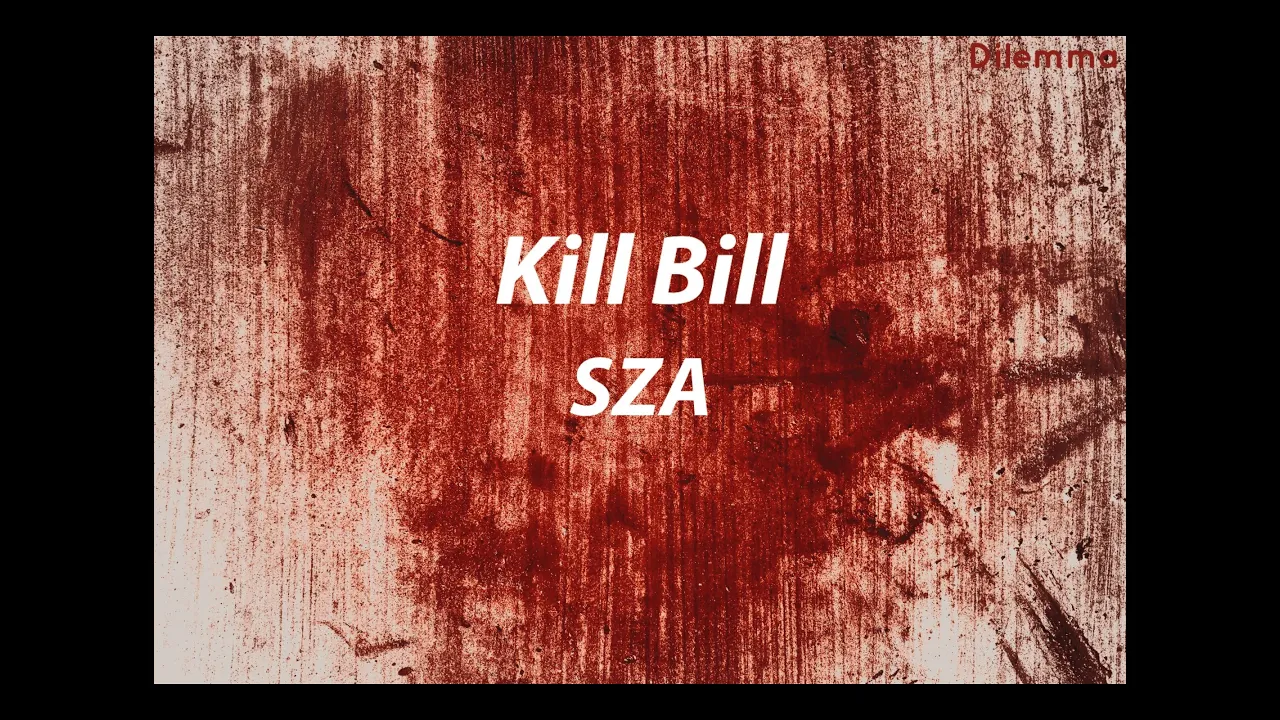 Kill Bill - SZA ( Lyric with Myanmar Subtitle )