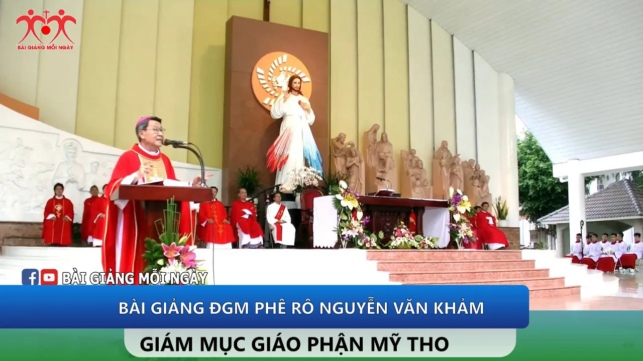 Outline Video Bài giảng Rất ý Nghĩa lễ Thánh TôMa Tông Đồ | ĐGM Phê Rô Nguyễn Văn Khảm 03.07.2020