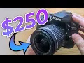 Nikon D3400 Best Beginner DSLR under 250