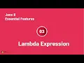 Lambda Expression