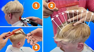 How to Cut, Blend, and Texturize Men's Hair: Step-by-Step Clipper & Scissor Tutorial
