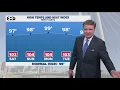 DFW Weather Tracking serious heat and humidity heading into the weekend