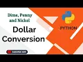 how to convert other currency into dollar in python