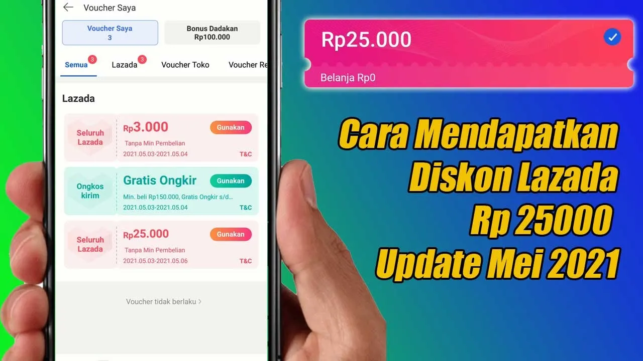 Cara belanja gratis di Lazada terbaru || 100% gratis jika ngikutin tutorialnya