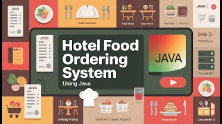 Hotel Food Ordering Management System Using Java Mini Project BinaryBrain0100