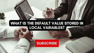 What is the default value stored in Local Variables