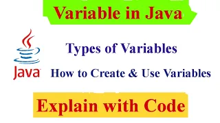 What is Local Instance and Static Variable In Java Explain with Code JavaMind Techie