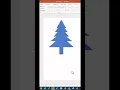 Make a Christmas Tree with Merge Shapes