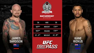 Eternal MMA 100 Kane Rickus vs James Sargison Stroud November 14 2025