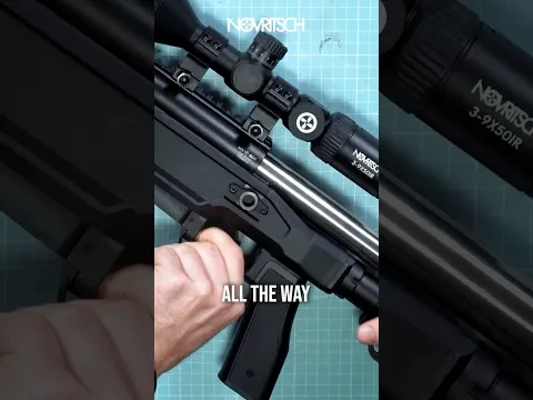Changing the SSG11’s Power Is Effortless ⚡ #airsoft #ssg11 #sniper #tutorial #novritsch