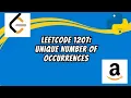 LeetCode 1207 Unique Number of Occurrences - Python Solution Explained