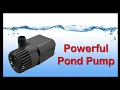 Small powerful pond pump Amazing for Waterfalls