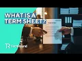 What Is A Term Sheet