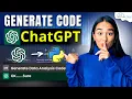 How to Use ChatGPT to Generate DATA ANALYSIS Code Using Python Libraries