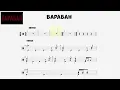 🎶Drum Sheet🎶 Барабан - Пивоваров, Klavdiya Petrivna (live version) (Drum score)