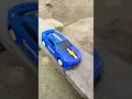 Lagu Mainan mobil balap warna biru ngedrift #mainan #mobil #short