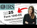 How to calculate estimated taxes - 1040-ES Explained Calculator Available