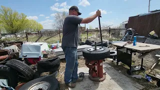 How To Use a Manual Tire Machine to Change Your Own Tires and Save Thousands