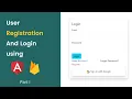 Angular authentication system using firebase Login system angular firebase Part II