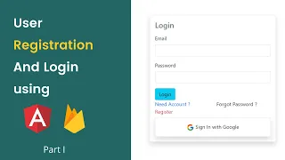Angular authentication system using firebase Login system angular firebase Part II