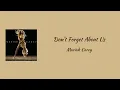 Lagu Mariah Carey - Don't Forget About Us || lyrics