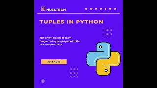 Python Tuples Tutorial for Beginners Learn Tuples in Python