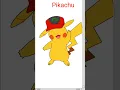 Pikachu in turtle graphics in python