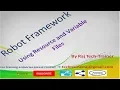 Robot Framework Tutorial - Python
