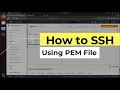 How to SSH Login using PEM File in AWS EC2