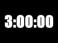 3 HOUR TIMER 180 MINUTE COUNTDOWN TIMER LOUD ALARM