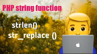 PHP strlen str - replace