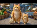Download Lagu Mama cat Banana Harvest Journey | The Warm Story of Mother and Cat😿❤️