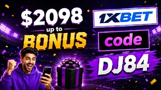 1XBET PROMO CODE / FREE BOOST 1XBET FOR REGISTRATION / PROMO CODE NEW - DJ84 / 1XBET 2026