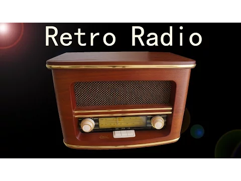 Download MP3 Review: Retro Radio / Nostalgieradio mit CD Player, Nostalgie Radio mit Sound Probe