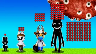 ¿QUÉ PERSONAJE DEL HOSPITAL DE ANOMALÍAS TIENE MÁS VIDA EN MINECRAFT?